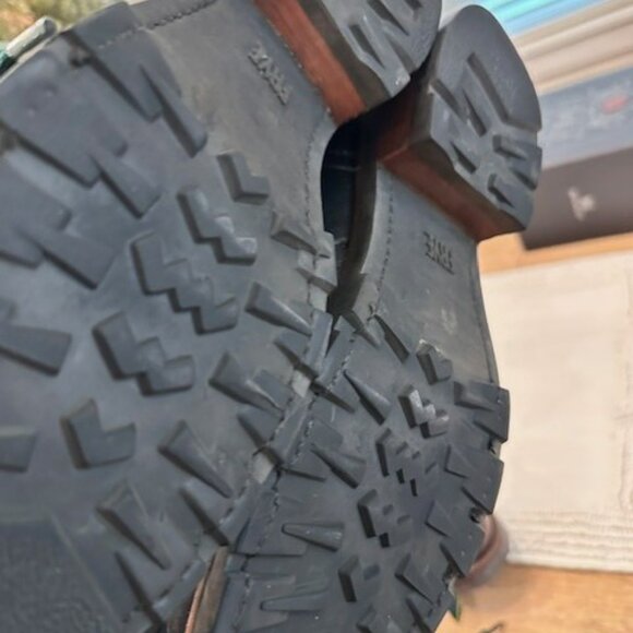 Brown leather Frye Alta Hiker boots - Picture 3 of 3